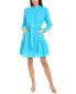 Фото #1 товара Kobi Halperin Nash Linen-Blend Shirtdress Women's Blue Xs