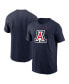 Фото #1 товара Men's Arizona Wildcats Primetime Evergreen Logo T-Shirt