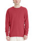 Фото #15 товара Unisex Garment Dyed Long Sleeve Cotton T-Shirt