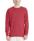 Фото #12 товара Unisex Garment Dyed Long Sleeve Cotton T-Shirt