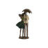 Фото #2 товара Декоративная фигура Home ESPRIT Зеленый Позолоченный Пара 12,5 x 8 x 25,5 cm