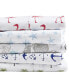 Фото #6 товара Coastal Printed Microfiber 3-Pc. Sheet Set, Twin