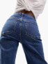Фото #4 товара ASOS DESIGN Petite easy straight jeans in mid blue
