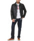 ფოტო #5 პროდუქტის Men's Faux Leather Trucker Jacket