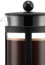 Фото #7 товара Bodum 1.0 Litre Borosilicate Glass Kenya 8 Cup Coffee Maker, Black