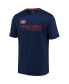Фото #3 товара Men's Navy Montreal Canadiens Authentic Pro Locker Room Performance T-shirt