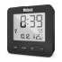 Mebus 25801 wekker - Digital alarm clock - Sphere - Black - 12/24h - F - °C - White