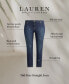 ფოტო #3 პროდუქტის Plus-Size Mid-Rise Straight Jean