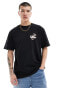 ONLY & SONS super oversized t-shirt with spirit back print in black