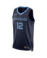 Фото #2 товара Men's and Women's Ja Morant Navy Memphis Grizzlies Swingman Jersey - Icon Edition