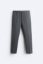 Comfort fit jogger waist trousers