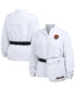 Women's White Cleveland Browns Packaway Full-Zip Puffer Jacket