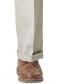 Фото #3 товара Men's Comfort Relaxed Pleated Cuffed Fit Khaki Stretch Pants