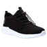 Фото #2 товара Propet Travelbound Walking Womens Black Sneakers Athletic Shoes WAA132MBW