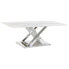 Фото #1 товара Кофейный столик DKD Home Decor Белый Серебристый Стеклянный Сталь 120 x 60 x 42 cm