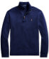 Men's Big & Tall Estate-Rib Quarter-Zip Pullover