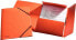 Фото #2 товара Папка для документов Esselte A4 пресспан оранжевая 10K017L