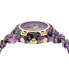 Фото #3 товара Versace Armbanduhr Chronograph CHRONO ACTIVE lilac leopard 44 mm VEZ700722
