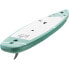 Фото #2 товара Deska do pływania SUP pompowana dwukomorowa z akcesoriami 125 kg - zielona