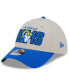 Фото #4 товара Men's Stone, Royal Los Angeles Rams 2023 NFL Draft 39THIRTY Flex Hat