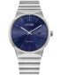 ფოტო #1 პროდუქტის Eco-Drive Men's Modern Axiom Stainless Steel Bracelet Watch 40mm