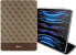 Фото #3 товара Etui na tablet Guess Etui Guess GUFCP12PS4SGW Apple iPad Pro 12.9 2020/2021/2022 (4., 5. i 6. generacji) brązowy/brown 4G Stripe Allover