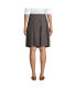 Women's School Uniform Box Pleat Skirt Top of Knee