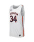 Men's White Auburn Tigers Replica Basketball Jersey