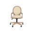 Office Chair Home ESPRIT White Natural 52 x 50 x 98 cm 63 X 66 X 90 cm