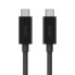 Фото #3 товара Belkin F2CU049bt2M-BLK - 2 m - USB C - USB C - USB 3.2 Gen 1 (3.1 Gen 1) - Male/Male - Black