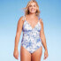 Фото #2 товара Women's Shoulder Tie Medium Coverage One Piece Swimsuit - Kona Sol