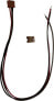 Фото #1 товара Conrad Electronic SE Conrad 44.811 - wire-to-board - Black - Red - Angled - 3 A - 0.25 m
