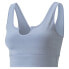 Фото #1 товара Puma Forever Luxe Ellavate Fashion Scoop Neck Tank Top Womens Grey Casual Athle