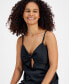 ფოტო #2 პროდუქტის Women's Satin Bow Nightgown, Created for Macy's