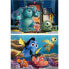 Фото #3 товара Пазл развивающий EDUCA BORRAS 2X20 детский Disney Pixar (В поисках Немо + Монстры на Привале)