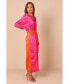 ფოტო #17 პროდუქტის Women's Austin Colorblock Wrap Dress