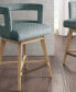 Фото #8 товара Glenwood 25" Fabric Swivel Counter Stool