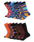 ფოტო #1 პროდუქტის Men's Retro Collection Dress Socks Pack of 6