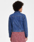 ფოტო #5 პროდუქტის Women's Original Cotton Denim Trucker Jacket