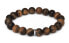 Фото #1 товара Tiger eye bead bracelet MINK159/20