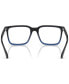 Unisex Rectangle Eyeglasses, AN721555-O