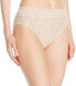 Wacoal 253410 Women's Halo Hi-Cut Brief Underwear Nude Size Large