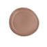 Flat plate Bidasoa Gio Occasional 20 cm Ceramic Brown (6 Units)