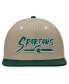 Men's Khaki/Green Michigan State Spartans Land Snapback Hat