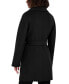 ფოტო #2 პროდუქტის Women's Doubled-Faced Wool Blend Wrap Coat