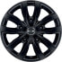 Mak Load 5 gloss black 7x17 ET55 - LK5/160 ML65.1