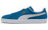 Фото #1 товара PUMA Suede Classic+ 轻便防滑 低帮 板鞋 男款 宝蓝色 / Кроссовки PUMA Suede Classic+ 352634-64