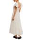 Фото #2 товара Women's Sundrenched Puff-Sleeve Tiered Dress