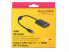 Delock 62988 - 0.2 m - USB Type-C - HDMI Type A (Standard) - Male - Female - Straight