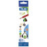 MILAN Box 6 Triangular Colour Pencils Happy Bots Special Series